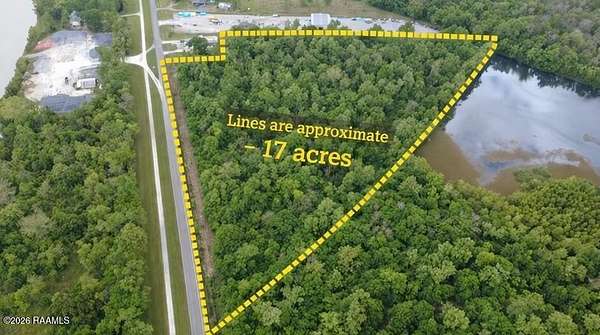 17 Acres of Land for Sale in Breaux Bridge, Louisiana