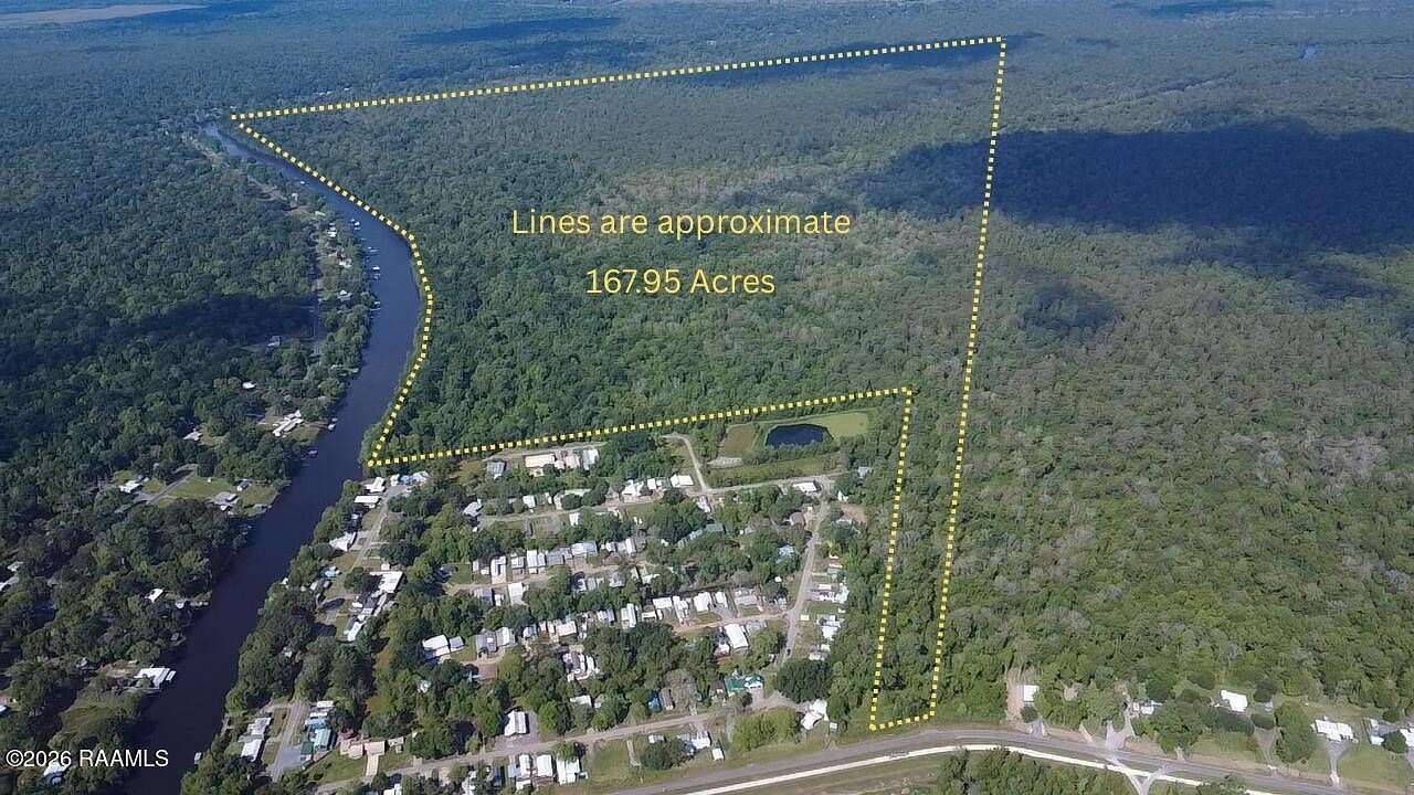 167 Acres of Land for Sale in Breaux Bridge, Louisiana