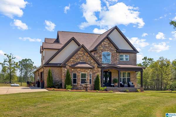 4.37 Acres of Land with Home for Sale in Clanton, Alabama