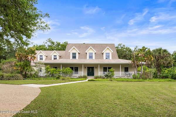 17.4 Acres of Land with Home for Sale in Palm Bay, Florida