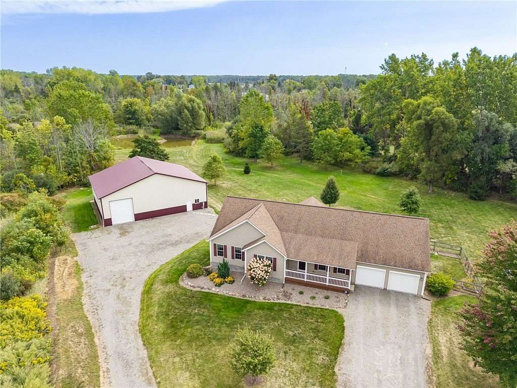 6.3 Acres of Land with Home for Sale in Holley, New York