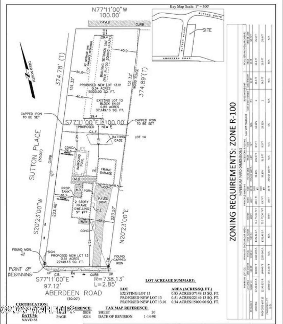 0.34 Acres of Residential Land for Sale in Matawan, New Jersey