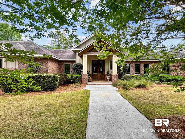 36 Acres of Recreational Land with Home for Sale in Bay Minette, Alabama