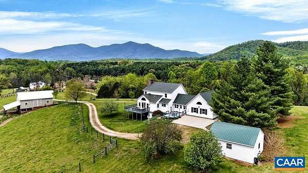 50 Acres of Land with Home for Sale in Roseland, Virginia
