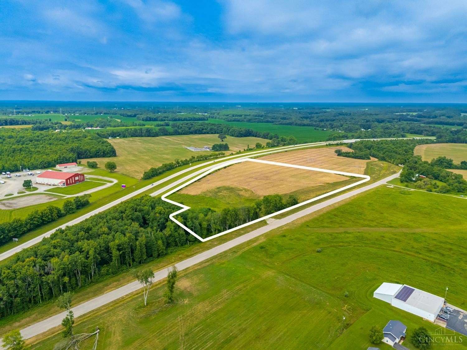 16.7 Acres of Commercial Land for Sale in Winchester, Ohio