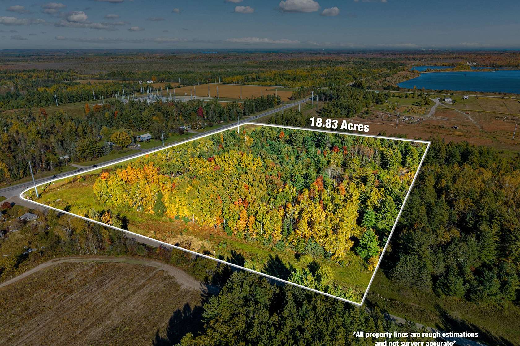 18.8 Acres of Commercial Land for Sale in Alpena, Michigan