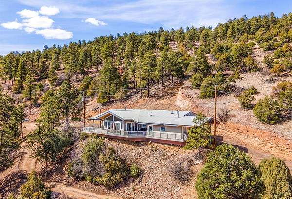 3.7 Acres of Land with Home for Sale in Los Ojos, New Mexico