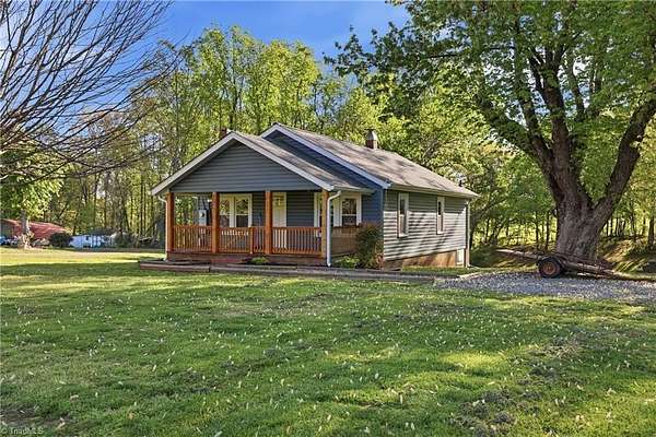 1.58 Acres of Land with Home for Sale in Jonesville, North Carolina