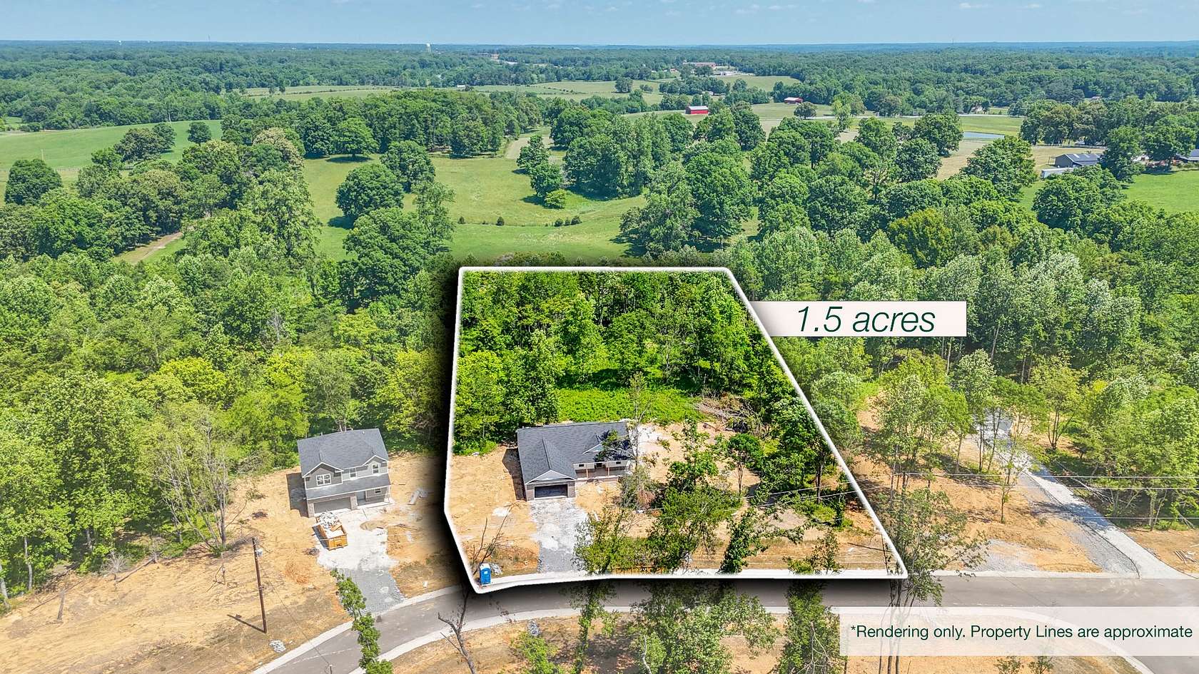 1.5 Acres of Land with Home for Sale in Dickson, Tennessee