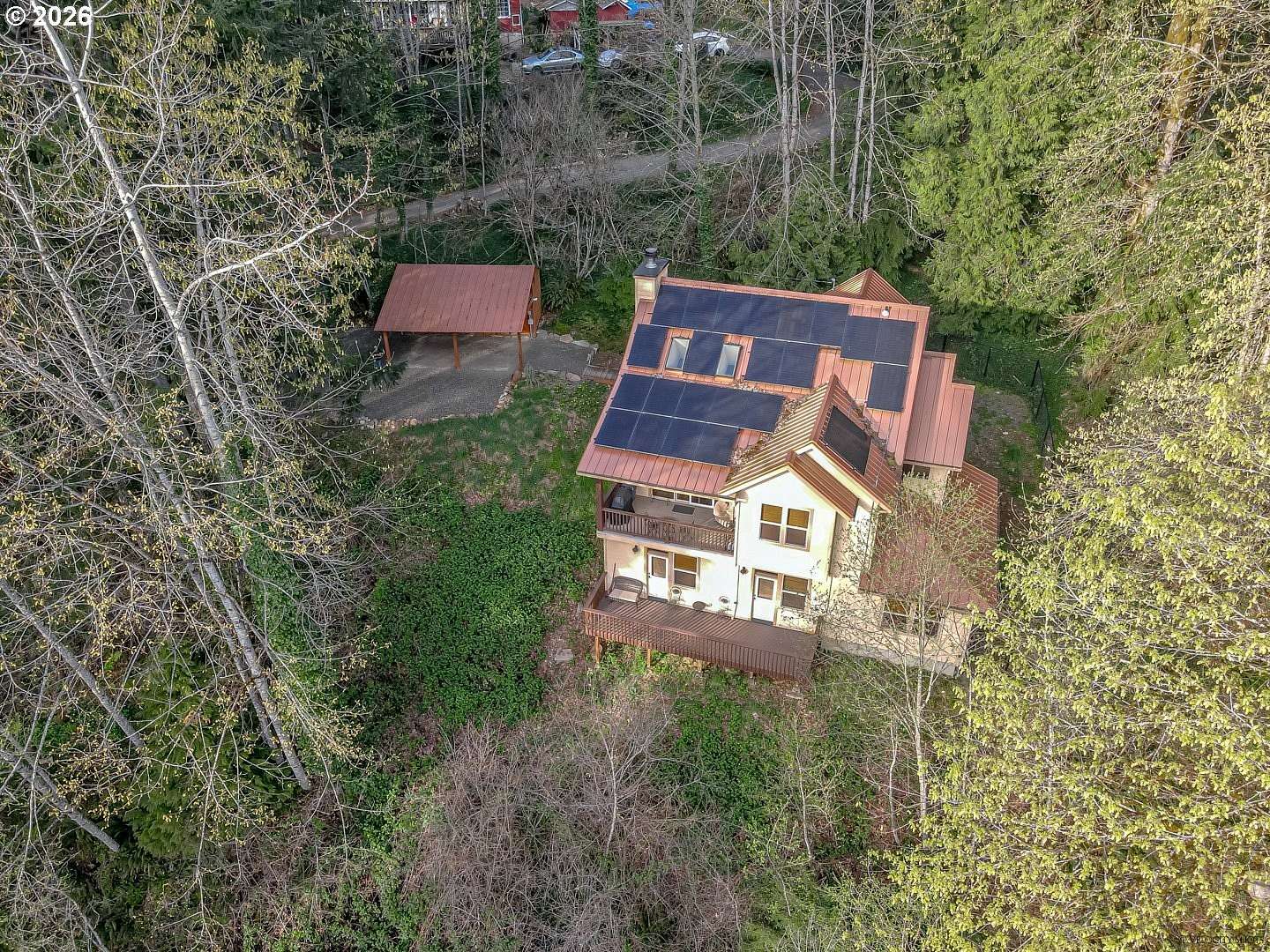 1.88 Acres of Land with Home for Sale in Rhododendron, Oregon