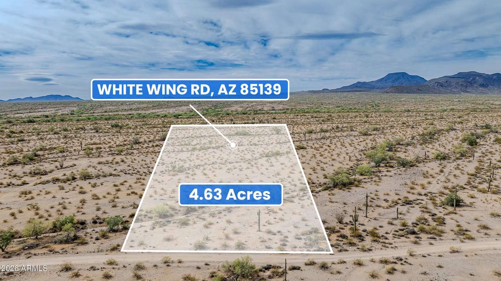 4.63 Acres of Land for Sale in Maricopa, Arizona
