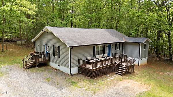 6.48 Acres of Land with Home for Sale in Hillsborough, North Carolina