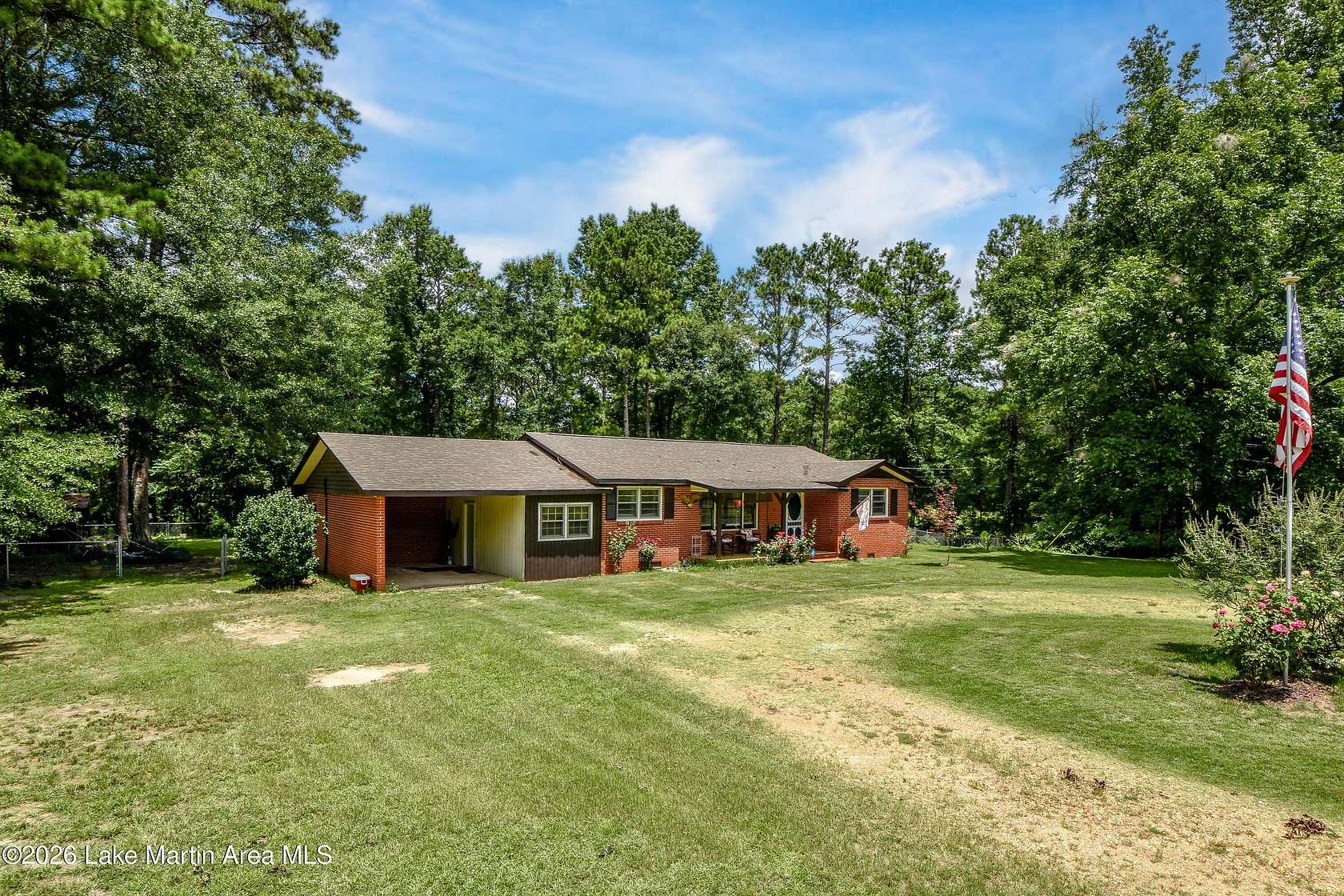 5 Acres of Land with Home for Sale in Wetumpka, Alabama