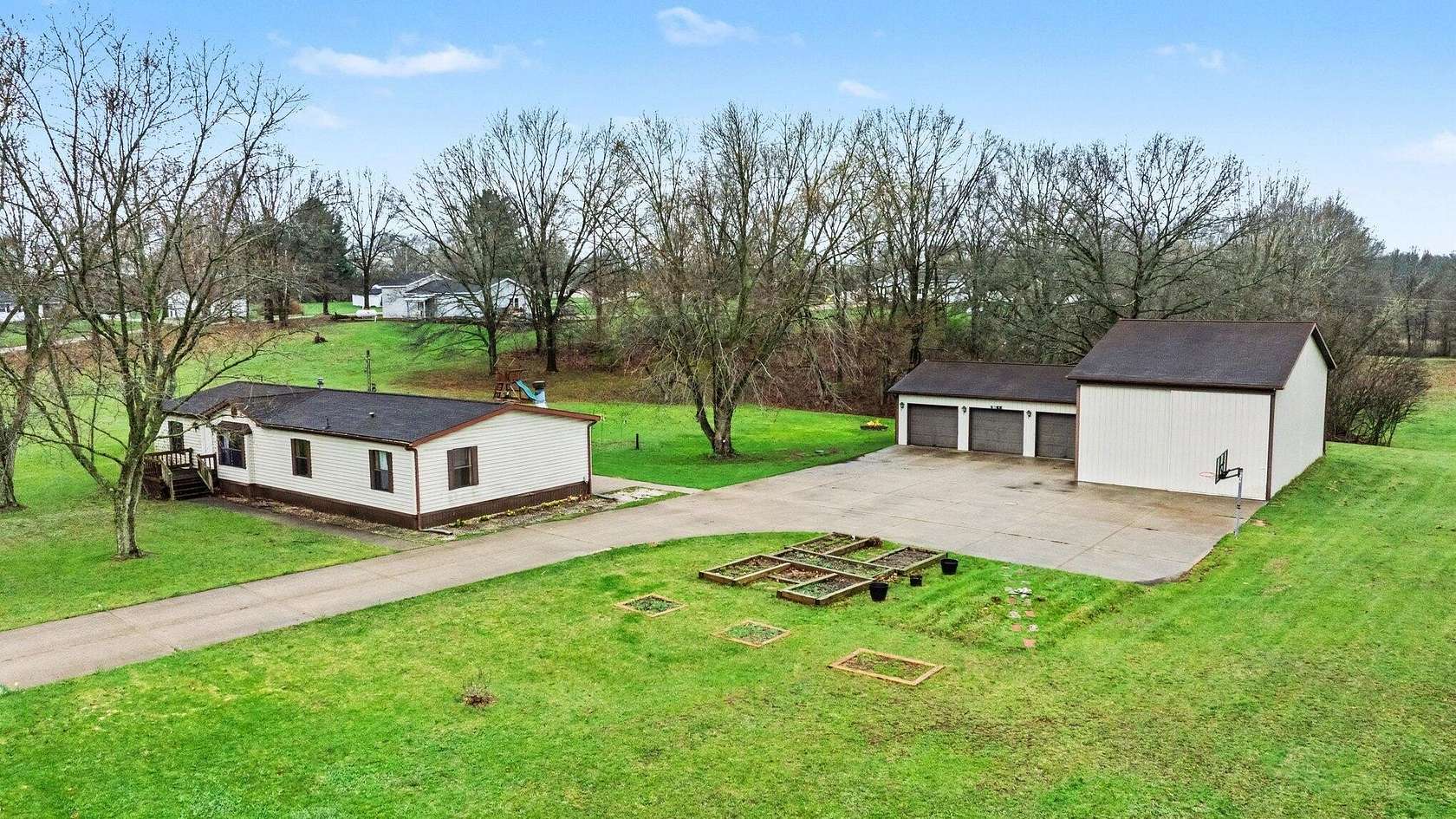 2.75 Acres of Land with Home for Sale in Martin, Michigan