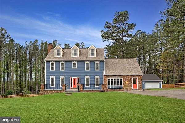 3 Acres of Land with Home for Sale in Fredericksburg, Virginia