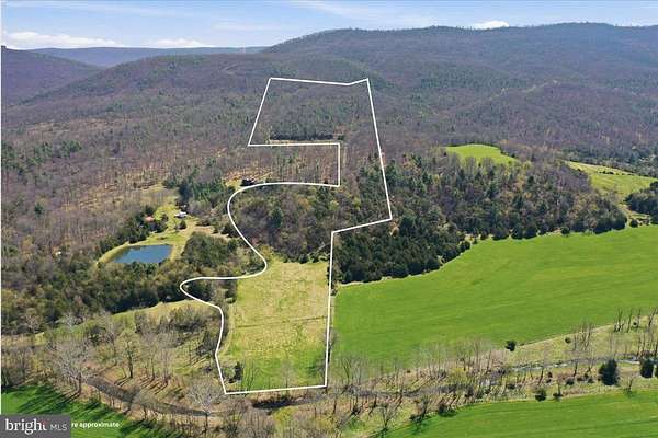 56 Acres of Recreational Land for Sale in Mathias, West Virginia