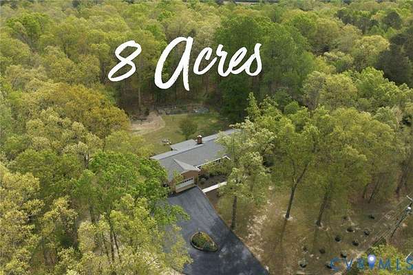 8 Acres of Land with Home for Sale in Chester, Virginia