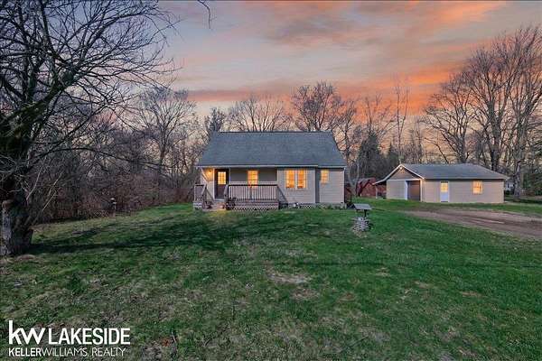 2.12 Acres of Land with Home for Sale in Lapeer, Michigan