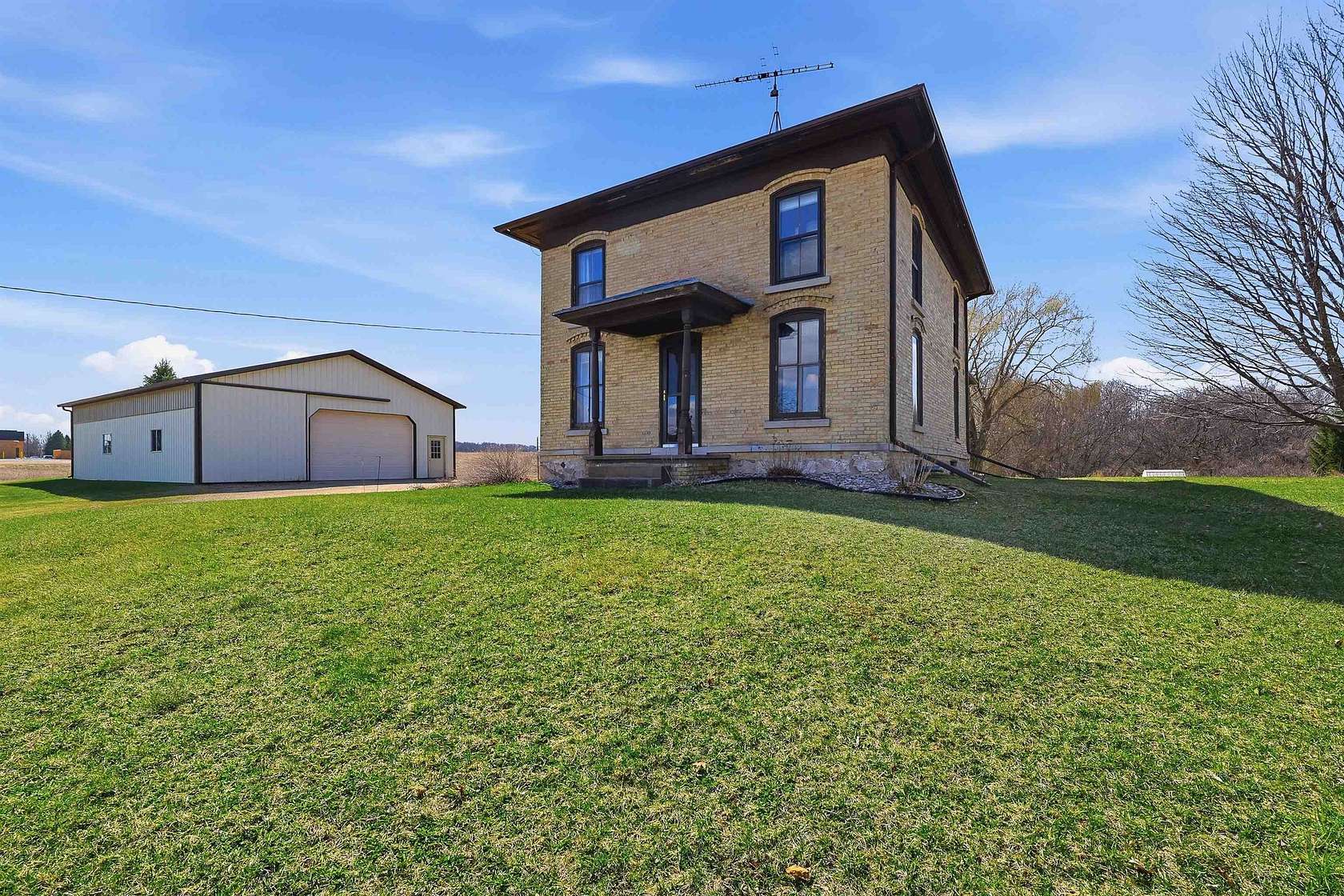 4.48 Acres of Land with Home for Sale in St. Cloud, Wisconsin