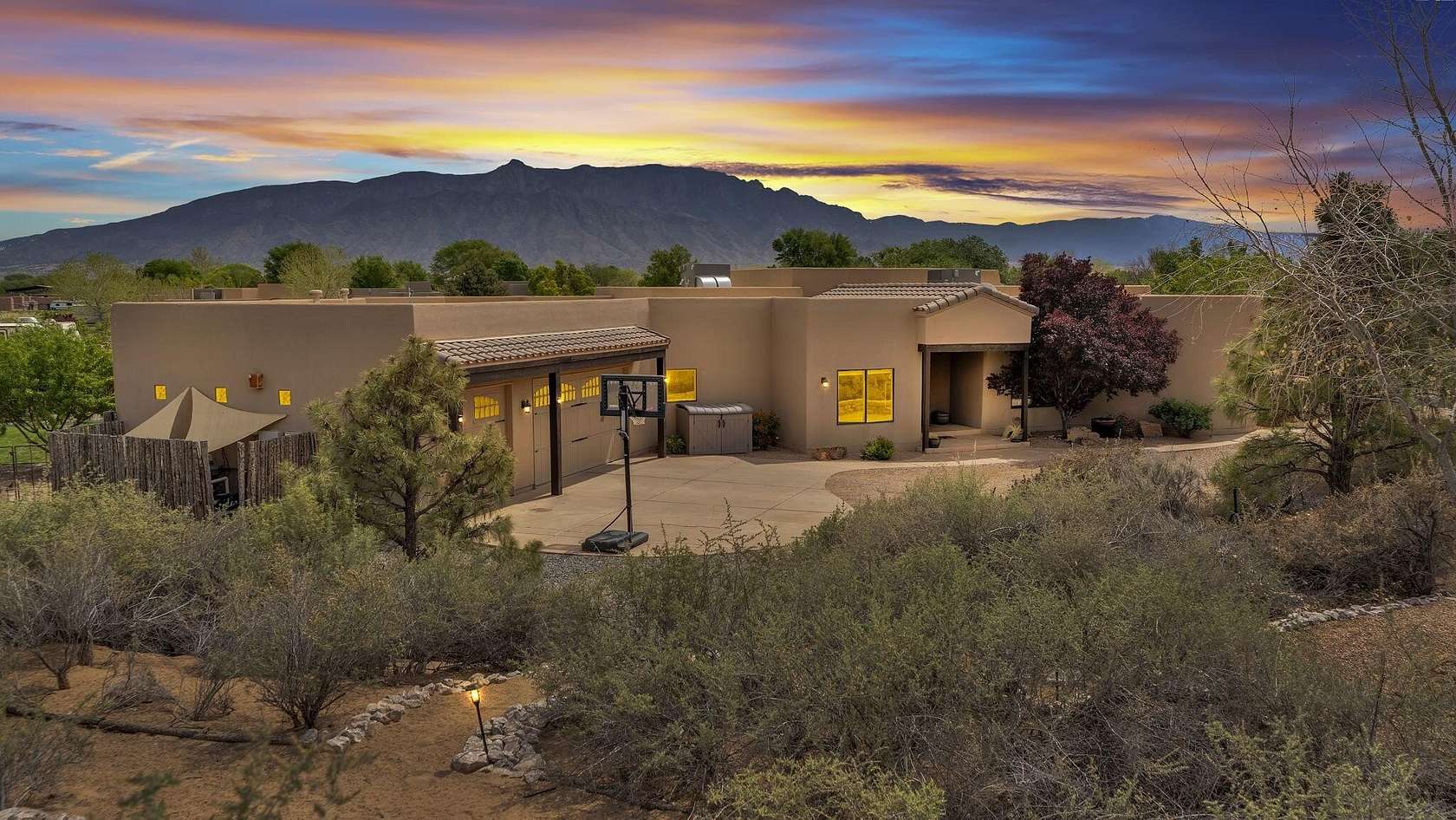 4.89 Acres of Land with Home for Sale in Corrales, New Mexico