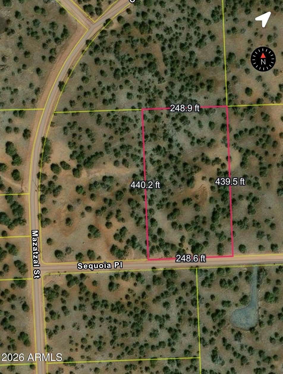 2.5 Acres of Residential Land for Sale in Show Low, Arizona