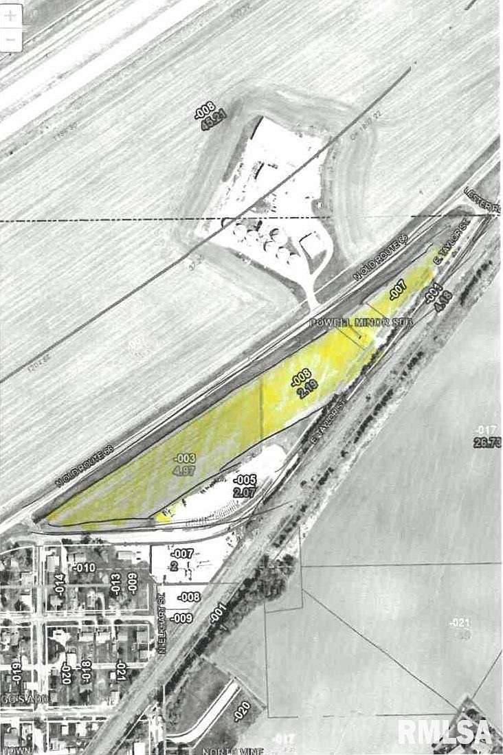 8 Acres of Commercial Land for Sale in Williamsville, Illinois