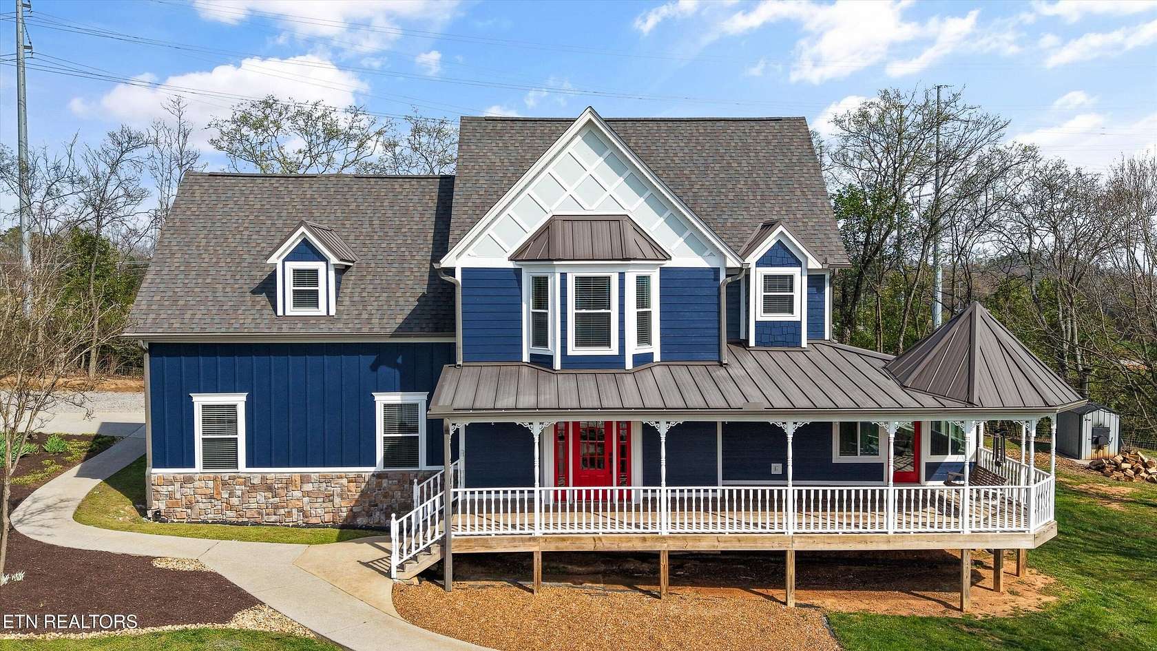 5.36 Acres of Land with Home for Sale in Strawberry Plains, Tennessee