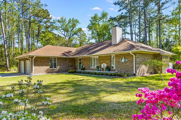 1.62 Acres of Land with Home for Sale in Oriental, North Carolina