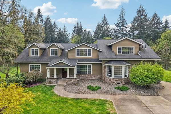 6.15 Acres of Land with Home for Sale in La Center, Washington