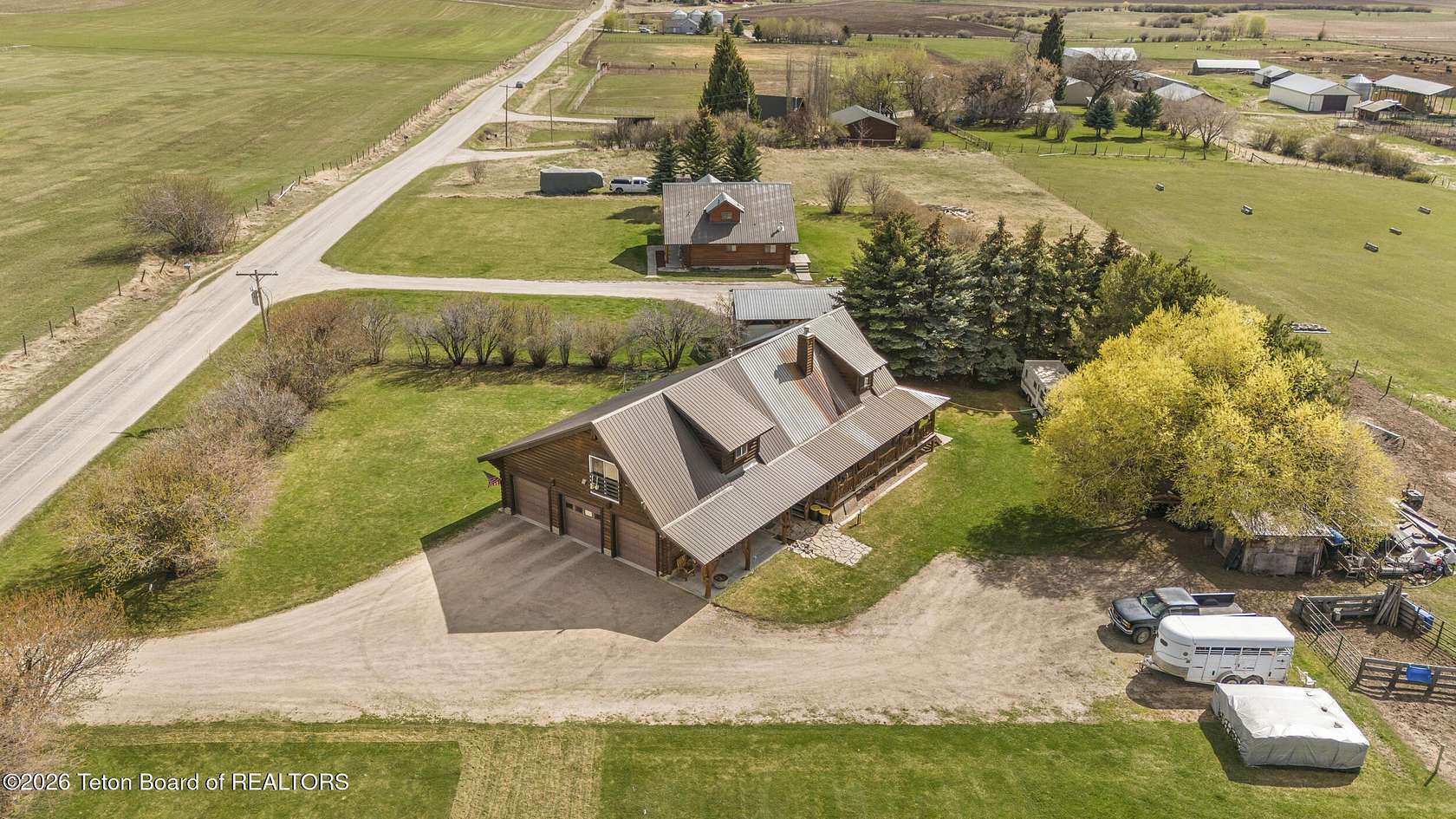 10.9 Acres of Land with Home for Sale in Driggs, Idaho