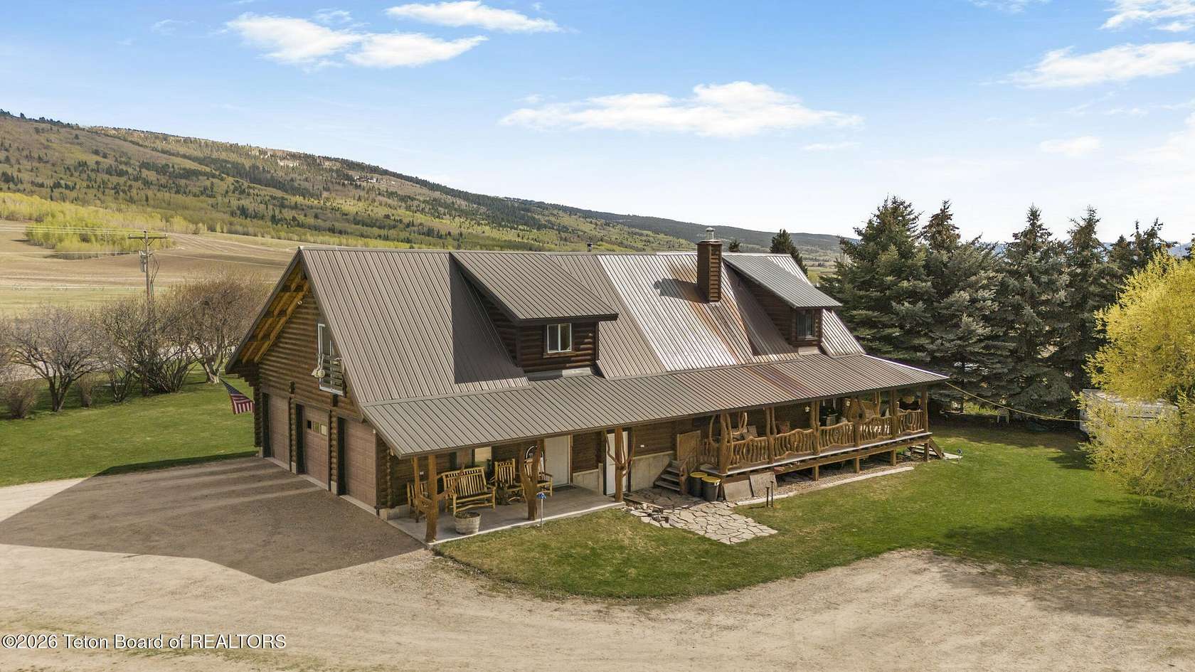 10.9 Acres of Land with Home for Sale in Driggs, Idaho