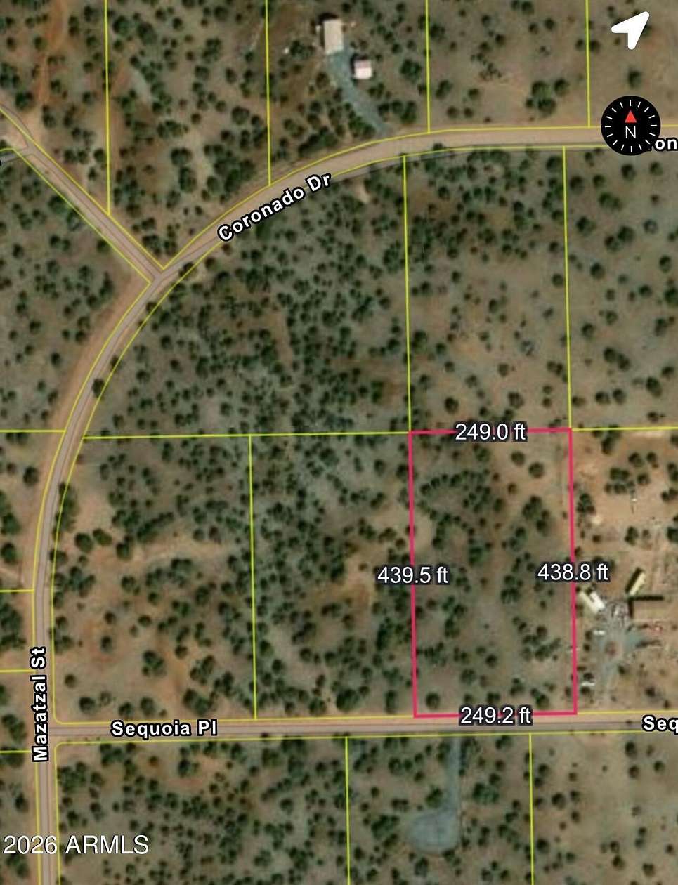 2.5 Acres of Residential Land for Sale in Show Low, Arizona
