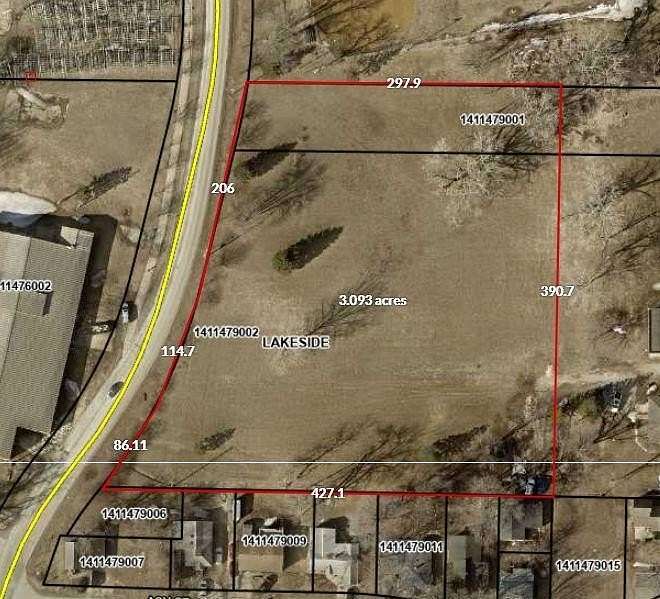 3 Acres of Commercial Land for Sale in Lakeside, Iowa