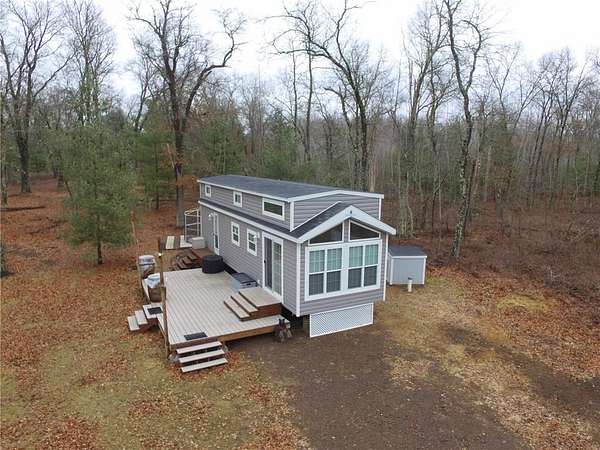 3 Acres of Land with Home for Sale in Webb Lake, Wisconsin