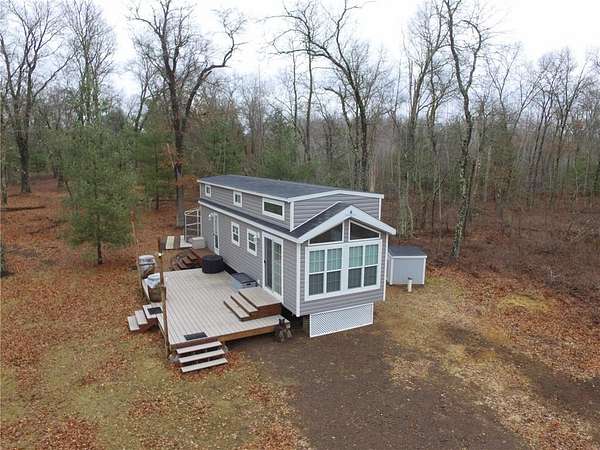 3 Acres of Land with Home for Sale in Webb Lake, Wisconsin