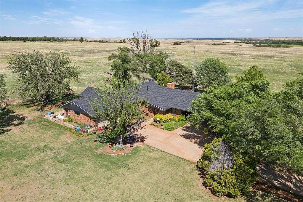 160 Acres of Land with Home for Sale in Foss, Oklahoma