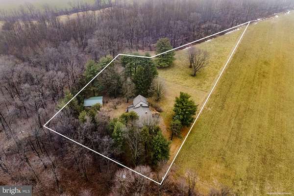 3.8 Acres of Land with Home for Sale in Honey Brook, Pennsylvania