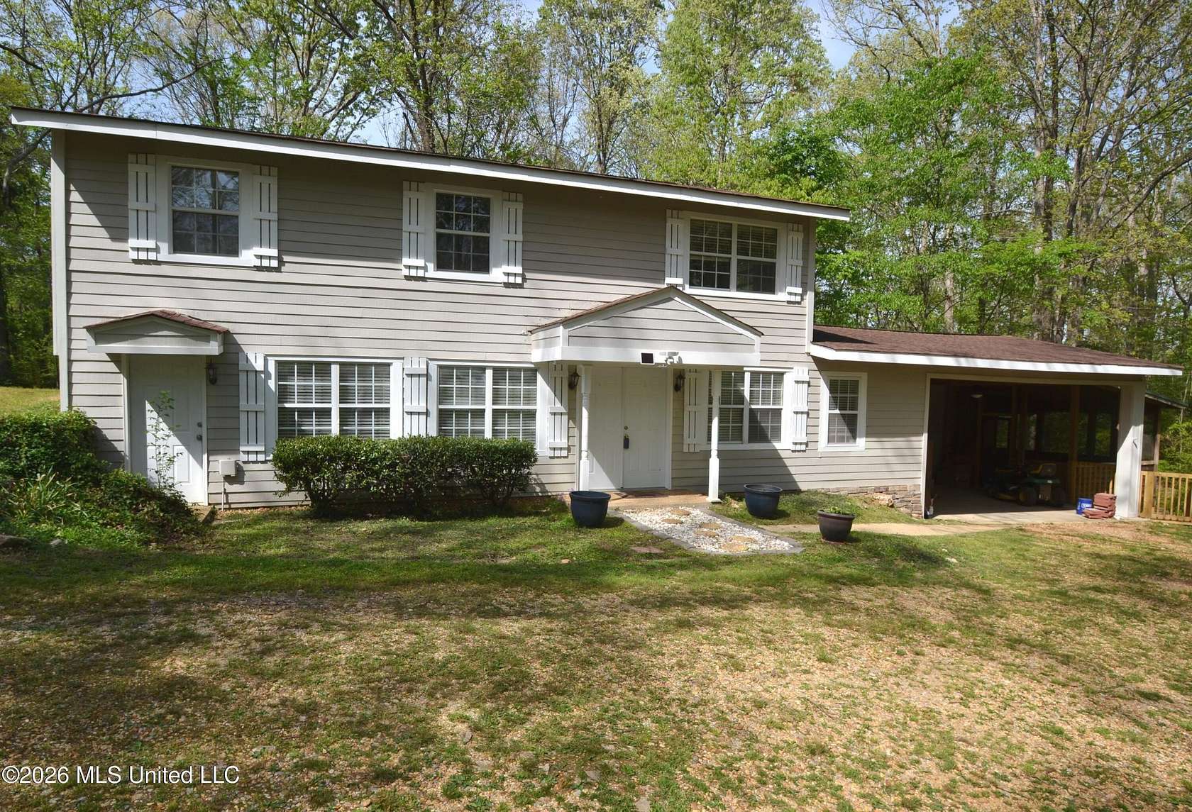 6 Acres of Land with Home for Sale in Red Banks, Mississippi