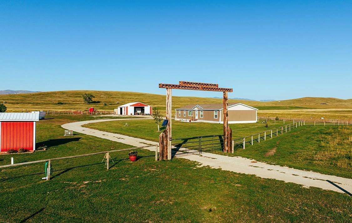 134 Acres of Land with Home for Sale in Sheridan, Wyoming