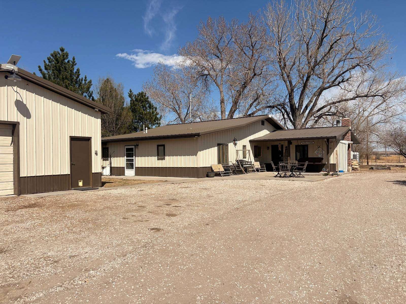 10.8 Acres of Land with Home for Sale in Oshkosh, Nebraska