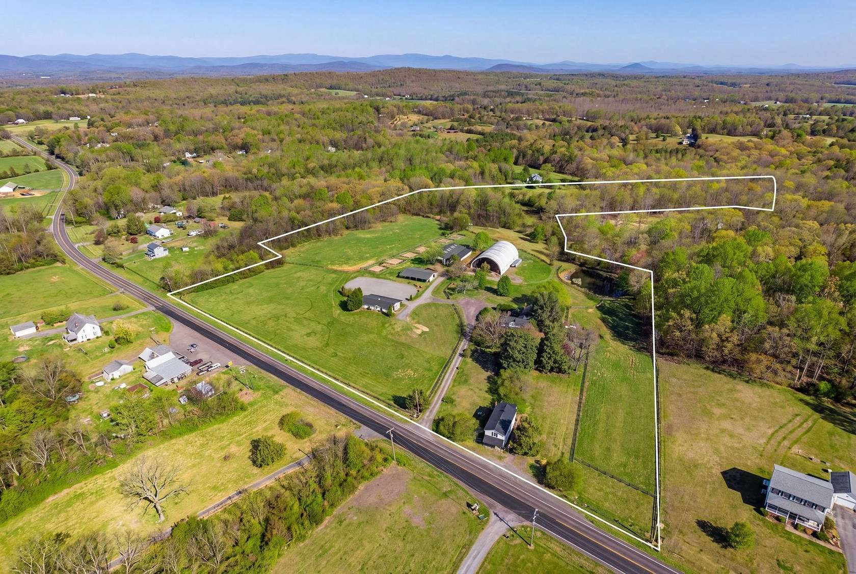 21.8 Acres of Agricultural Land with Home for Sale in Culpeper, Virginia