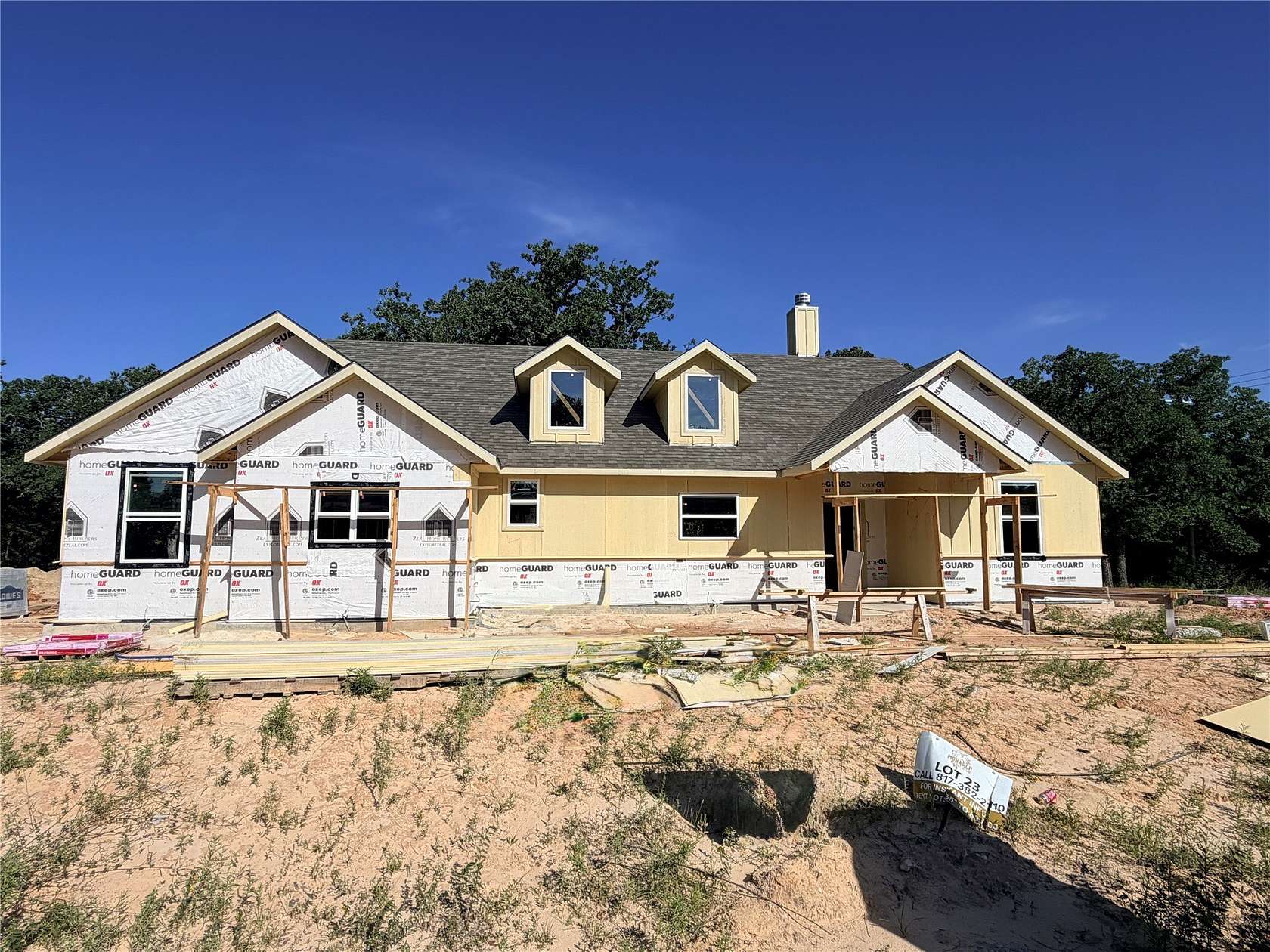 2 Acres of Land with Home for Sale in Poolville, Texas