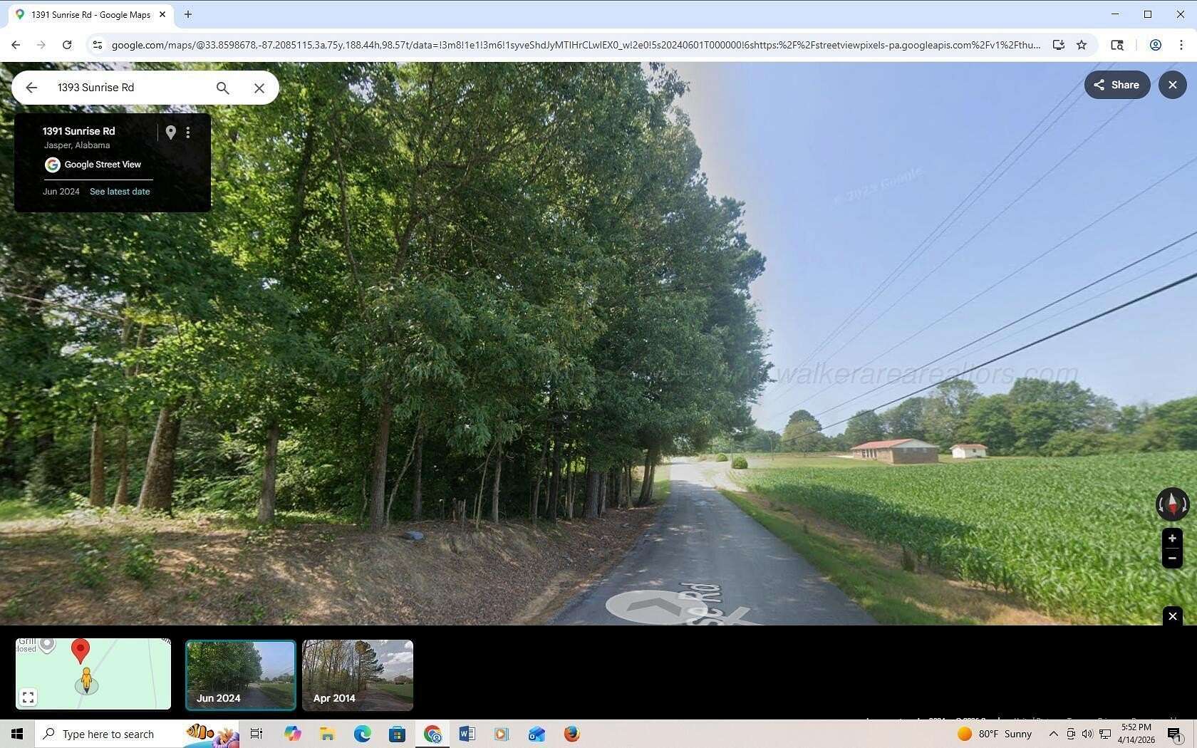 19.7 Acres of Land for Sale in Jasper, Alabama