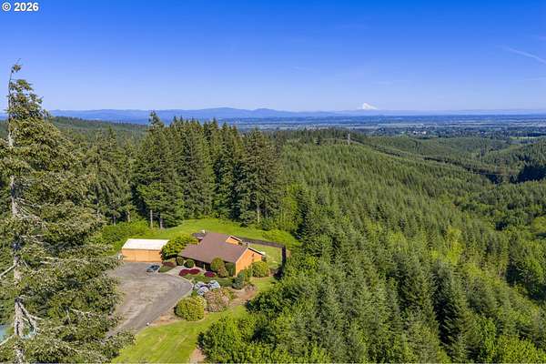 9.6 Acres of Land with Home for Sale in Warren, Oregon