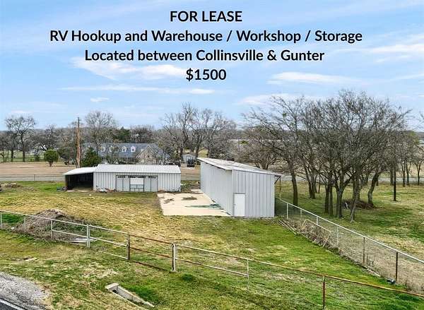 0.56 Acres of Commercial Land for Lease in Collinsville, Texas