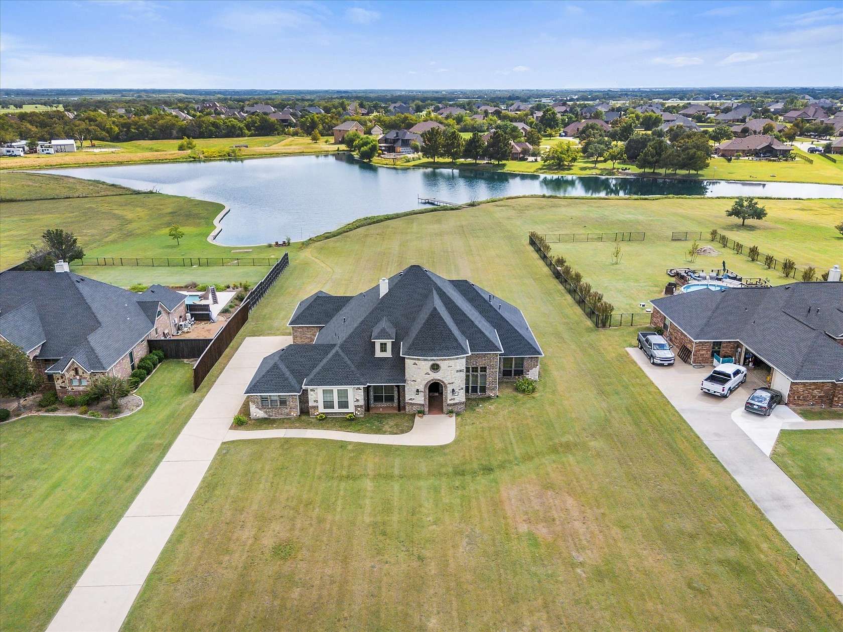 1.6 Acres of Land with Home for Sale in Talty, Texas