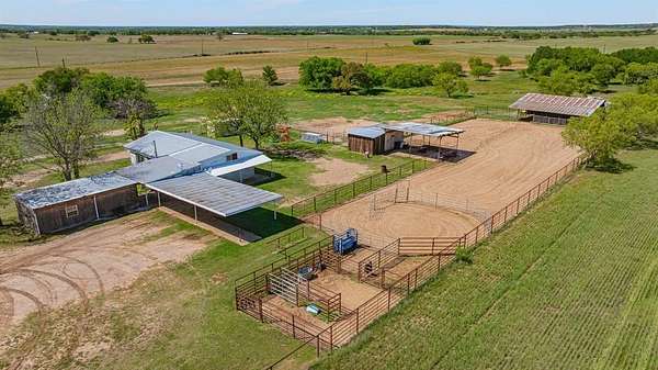 9.54 Acres of Land with Home for Sale in De Leon, Texas