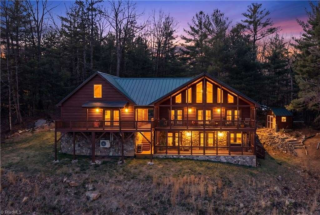 2.62 Acres of Land with Home for Sale in Purlear, North Carolina