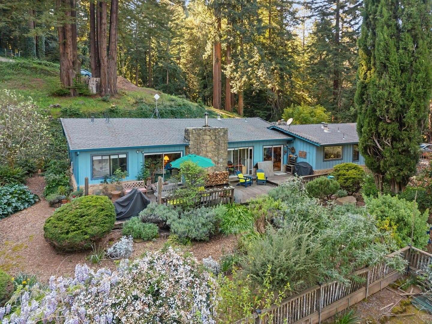 3.28 Acres of Land with Home for Sale in Woodside, California