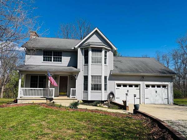 12 Acres of Land with Home for Sale in Brookville, Indiana